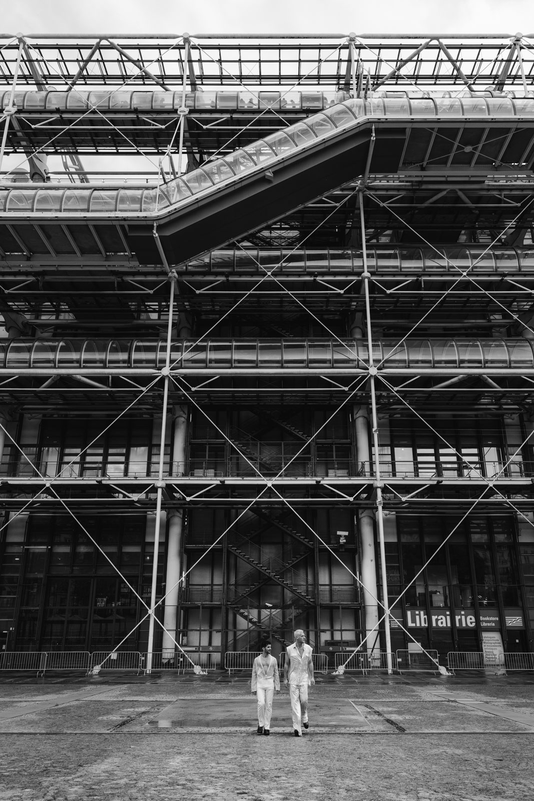 welcome dinner at Le Georges, on the rooftop of Pompidou Centre in Paris